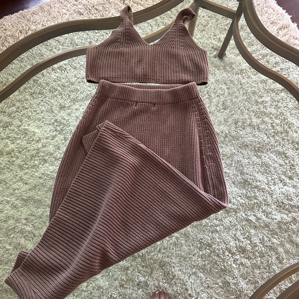 Matching tank and skirt set